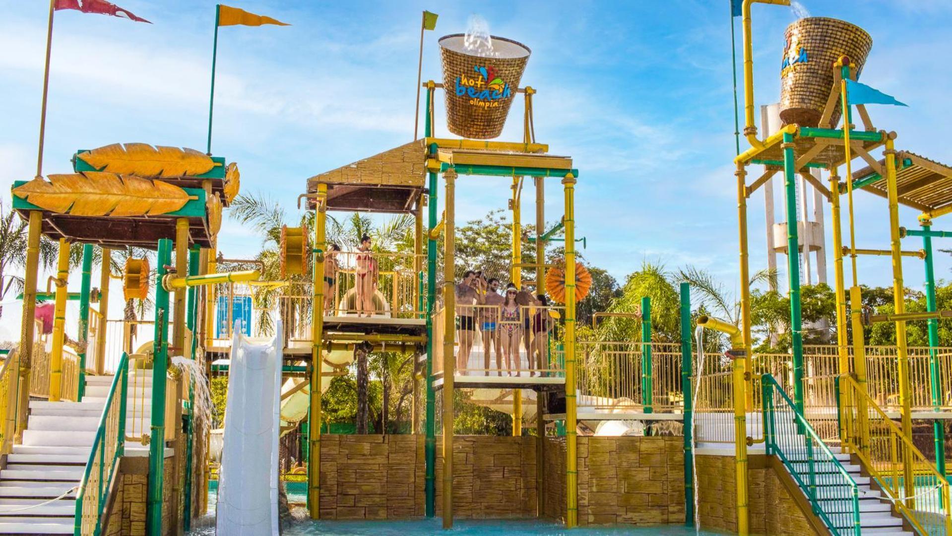 Hot Beach Resort Olímpia Esterno foto Splash Jungle Water Park